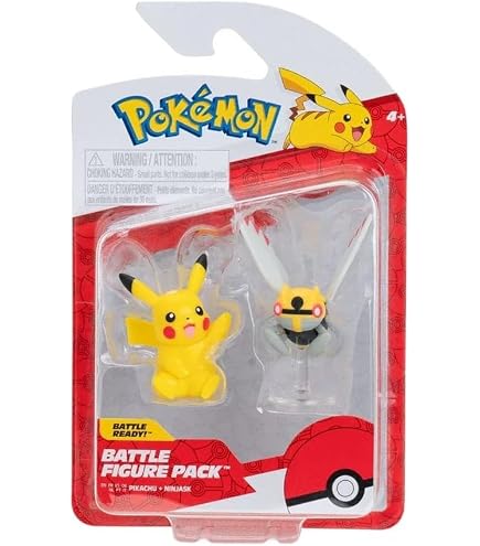 Pack Figurines 2 Pouces Pokémon Battle Figure 2 Pack - Magby & Squirtle Pack Figurines 2 Pouces Pokémon Battle Figure 2 Pack - Magby & Squirtle