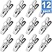 FINDMAG 12Pcs Magnetic Clips Refrigerator Magnets Chip Clips Heavy Duty Fridge Magnets Hook, Perfect for Food Classroom Office Photo Calendar