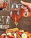 Sencoo No Drip Honey Dispenser | Syrup Dispenser | Includes Counter Top Storage Stand (acrylic)
