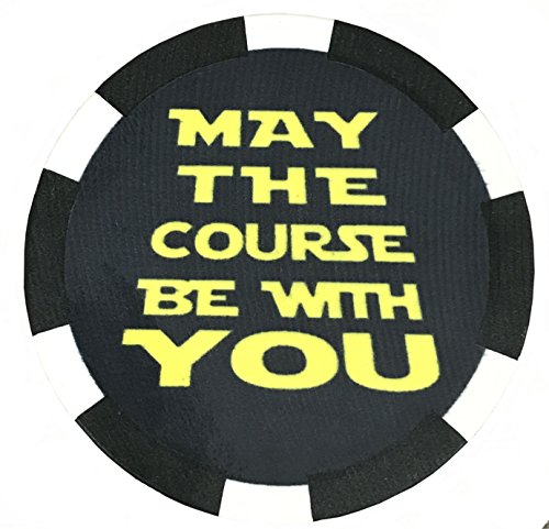 Giggle Golf May The Course Be with You Golf Towel, Poker Chip & Ball Cleaning Pouch