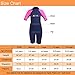 NATYFLY Kids Wetsuit Premium 2mm Neoprene Short Sleeve Youth Shorty Wetsuit for Girls Boys Child