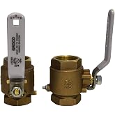 GROCO 2" NPT Bronze In-Line Ball Valve
