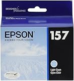 Epson UltraChrome K3 157 Inkjet Cartridge (Light Cyan) (T157520)