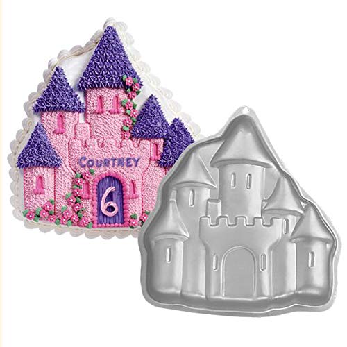 Photo 1 of 11 Inch Castle aluminum 3D cake mold baking mold tin cake plate - castle