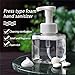 Boddenly High Foaming Sanitizer, Solid Hand Soap, Foaming Hand Soap, Portable No-Wash Quick-Drying Hand Sanitizer, 10 × Effervescent Tablets + 1 × Bottle
