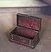 Vintiquewise(TM) Antique Old Wooden Trunk/Treasure Chest, Set of 2