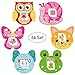 jollylife Valentine’s Day Animal Cards Tattoos for Kids School Classmates Party Favors(Set of 36)