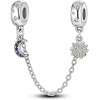 Sparkling Pave Safety Chain セーフティー チェーン Sparkling Pavé Safety Chain Charm | Sterling silver | Pandora US