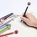 Big Diamond Ball Pen 11 Pieces Rhinestones Crystal Metal Ballpoint Pens Black Ink, 11 Different Colors + 11Pcs 3.2'' Ballpoint Pen Refills (11Pcs Diamond Ball Pens)