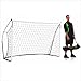 QUICKPLAY Kickster Soccer Goal Range – Ultra Portable Soccer Goal | Quick and Easy Set Up | Includes Soccer Net and Carry Bag | Available in 7 Sizes [Single Goal]