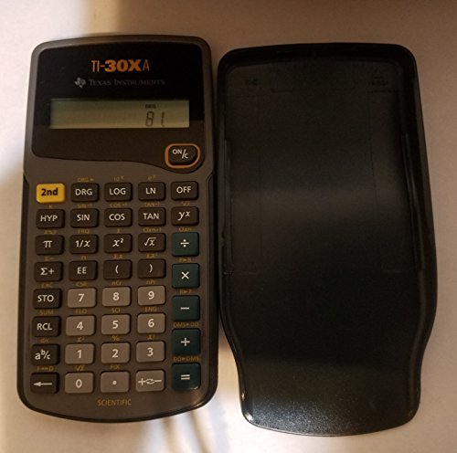 Texas Instruments TI30XA Scientific Calculator - 10 Character(s) - Battery Powered - 6 x 3.1 x 0.8 - Black
