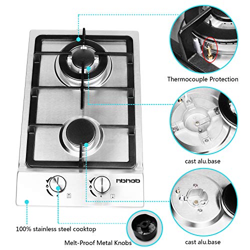 5 CooktopHigh+StoveGasHob+TopRvStove2+BurnersGasRange+StoveStainless