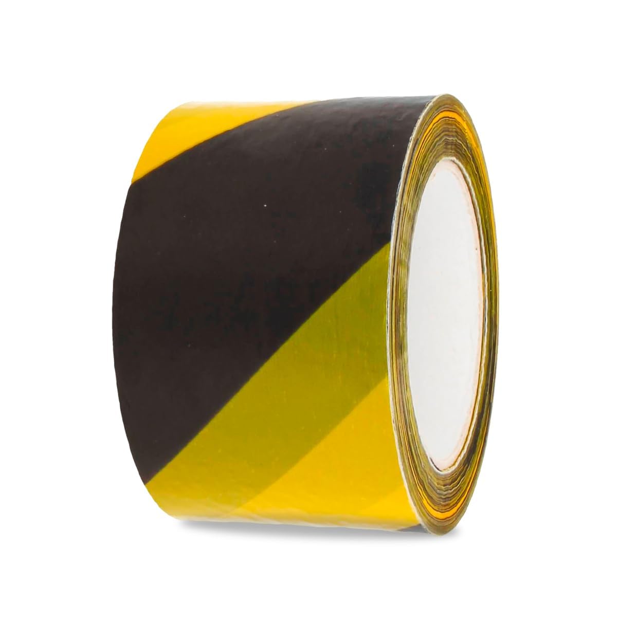 Amig - Barrier Tape - 500 m Length x 70 mm Width - Made from Low-Density Polyethylene (LDPE) - Safety Zone Marking Tape - Yellow and Black