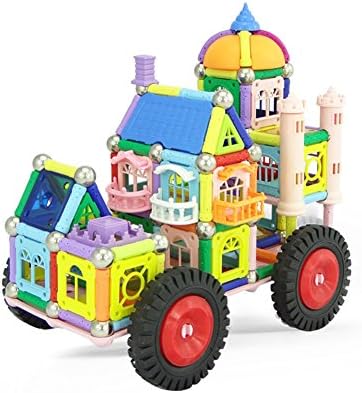 3D Toys for Kids 238PCS Magnetic Blocks Magnetic Rod Building Blocks Toys-Educational Construction Stacking Sets