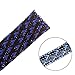 25ft - 1/2 inch PET Expandable Braided Sleeving – BlackBlue – Alex Tech Braided Cable Sleeve