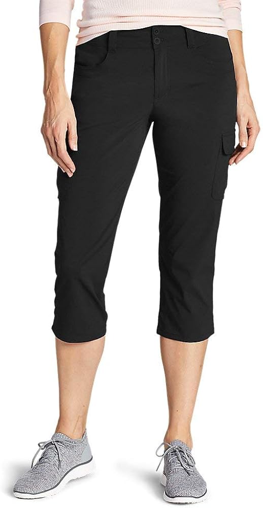 Eddie Bauer Women's Sightscape Horizon Cargo Capris at Amazon Women’s