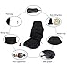 Electronic Vibration Car Seat Cover, IDODO Vibrating Back Seat Cushion Pad Massager with Heat, Massage Chair to Relax, Sooth and Relieve Neck and Back, Shoulder and Leg