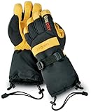 Guide Gear Guide Dry 100 grams of 3M Thinsulate Insulation Snowmobile Gloves Black