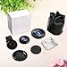 Cell Phone Camera Lens,0.6X Super Wide Angle Lens&15X Macro Lens, 2 in 1 Clip-on Professional HD iPhone Camera Lens Kit for iPhone X/8/7/6S/6s plus/6/5S,iPad Air,Samsung,Android Smartphones,Tablet