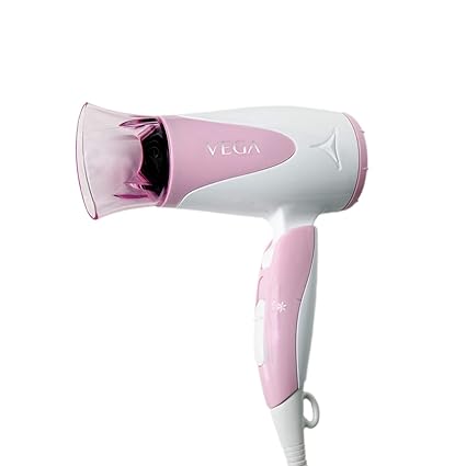 VEGA Blooming Air 1000 Hair Dryer (VHDH-05), Color may Vary