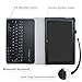 Acer Iconia One 10 B3-A40 Wireless Keyboard Case,Mama Mouth Slim Stand PU Leather Cover with Romovable Wireless Keyboard for 10.1