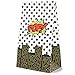BLUE PANDA 36 Pack Comic Book Hero Paper Treat Bags for Kids Birthday Themed Party Favors, Baby Shower (5.5 x 8.7 x 3.3 In)