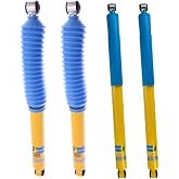 TrendsAuto Bilstein 4600 Series Set of Front &amp; Rear Shocks fits 1999-2004 F250, F350 Super Duty 4WD DRW | Includes TrendsAuto Decal | 33-028187 24-185981
