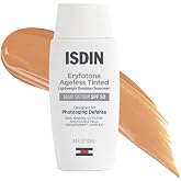 ISDIN Eryfotona Ageless Tinted Mineral Face Sunscreen SPF 50 | Anti-Aging, 100% Mineral UV Filters, Ultralight Emulsion, Suitable for Sensitive Skin, Dermatologist Recommended