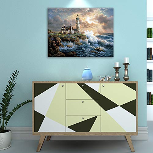 WISKALON Paint by Numbers for Adults Beginner to Advanced Number