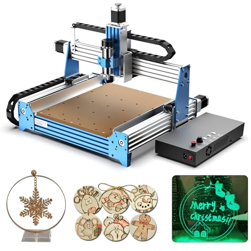 Genmitsu CNC Router Machine PROVerXL 4030 for Wood Metal Acrylic MDF Carving Arts Crafts DIY Design, 3 Axis Milling Cutting Engraving Machine, Working Area 400 x 300 x 110mm (15.7''x11.8''x4.3'')