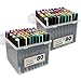 Mega Set of 160 Color Mastermarkers Permanent Professional Dual Tip Alcohol Double-Ended Art Markers with Chisel Point and Brush Tip - Soft Grip Barrels, Includes: Plastic Storage Case