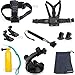 AVAWO Accessories Kit for Gopro HD Hero 4/3+/3/2/1 Camera (10 Items)