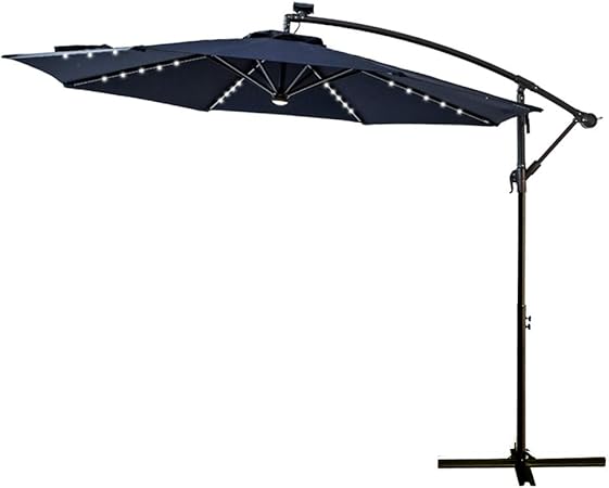 Amazon Com Flame Shade 10 Led Light Cantilever Offset Patio