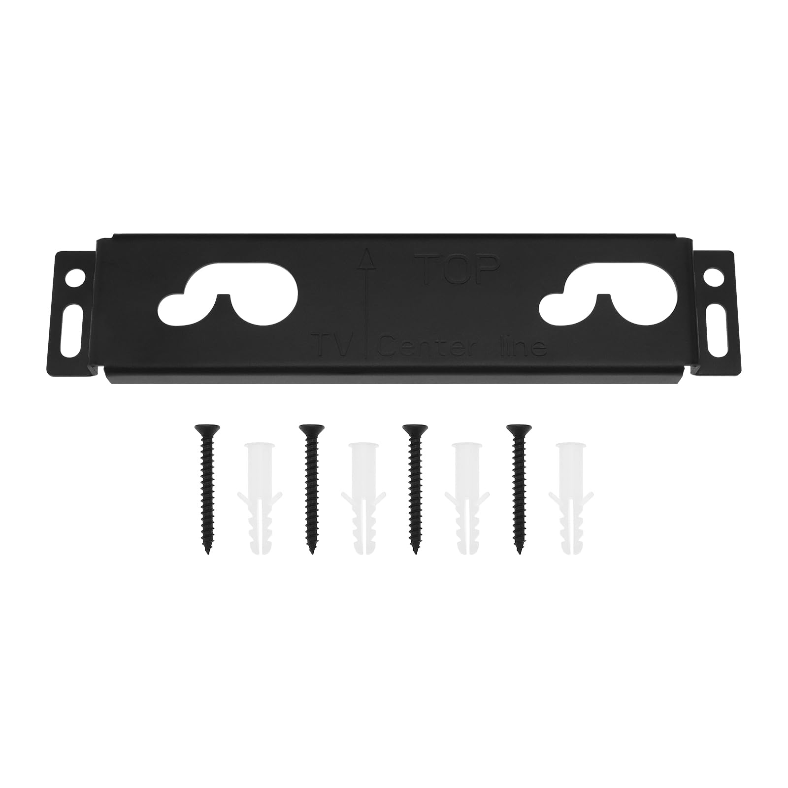 Create idea Black Wall Mount Bracket Soundbar Shelf Compatible with LG Soundbar AAA74310301 MAZ63344001 LAS260B LAS454B NB3530A, NB2420A NB3740 NBN36NB NB3531A SH3K