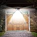 AMIR Solar Lights Outdoor, 62 LED Super Bright Motion Sensor Wall Lights, Wireless Garden Security Lights with 3 Modes, Waterproof & Auto On-Off for Front Door, Garage, Patio, Yard, Pathway