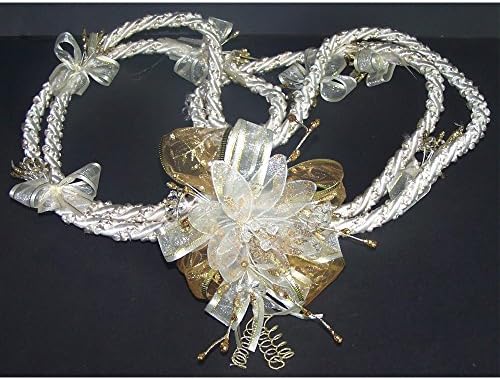 Hand Made Bridal Lassos Wedding Lassos Lazos De Boda Ivory Color (Lasso11V Z)