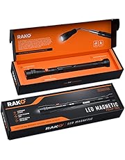 RAK Magnetic Pickup Tool with LED Lights - Telescoping Magnet Pick Up Gadget Tool for Men, DIY Handyman, Father/Dad, Husband, Boyfriend, Him, Women