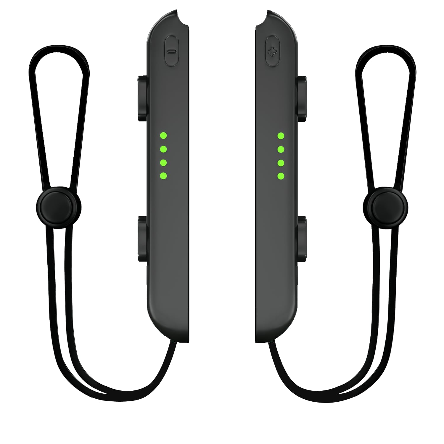 Photo 1 of Lonxmovs 2 Pack Wrist Strap for Switch Joycon - Replacement Accessories for Joy con Straps (Black)