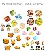 Mymazn Refrigerator Magnets, Fridge Magnets, Cute Fun Decoration Colorful (7 Fish)