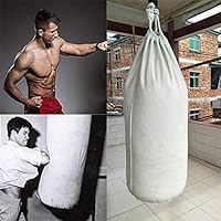 YLLLDDD 60Cm-200Cm Training Fitness Sandbag Bjeet Kune Do Sandbag Boxing Kickboxing Taekwondo Karate Canvas Punching Bag for Adults Kids 200cm