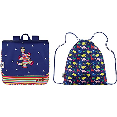 L'Ecole des Tann's Ecole des loisirs Soft Satchel Tann's & The Leisure School - Pop Multicolored, Cartable de 29 cm, Bleu