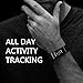 MorePro X-Core Fitness Activity Tracker Color Screen, Sleep Tracker Waterproof Health Watch with Heart Rate Blood Pressure Monitor, Step Calorie Counter Exercise Pedometer for Women Men (Black)