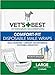 Vet's Best Male Wraps for Dogs, Comfort-Fit Disposable, Large, 12 Count, 12 Pack