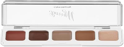 Barry M Mini Cream Eyeshadow Palette The Nudes 5 Shades Pigmented