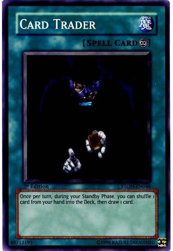 STON-EN046 1st Ed Card Trader Super Rare Card Strike of Neos Yu-Gi-Oh Single Card