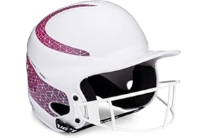 RIP-IT | Vision Classic Softball Batting Helmet 2.0 | Pinstripe | Lightweight Women's Sport Equipment