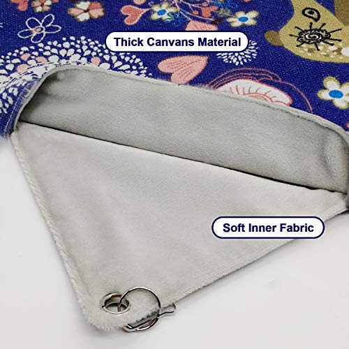 RAYFARMO Ferret Rat Hammock Bed, Ferret Guinea Pig Toys and Cage Accessories for Small Animal Pet