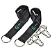Tree Swing Straps Set of 2, Coofel Safety Swing Hanging Strap Rope with 4 with Lock Snap Carabiner Hooks, 2000 lbs Heavy Duty, Easy and Fast Install Hanging Kit, Perfect for for Tree Swing, Hammocks