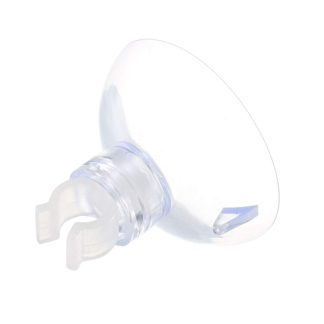 sourcing map Aquarium Suction Cup Clips Airline Tube Holders Clamps for Fish Tank Clear 6mm 20Pcs