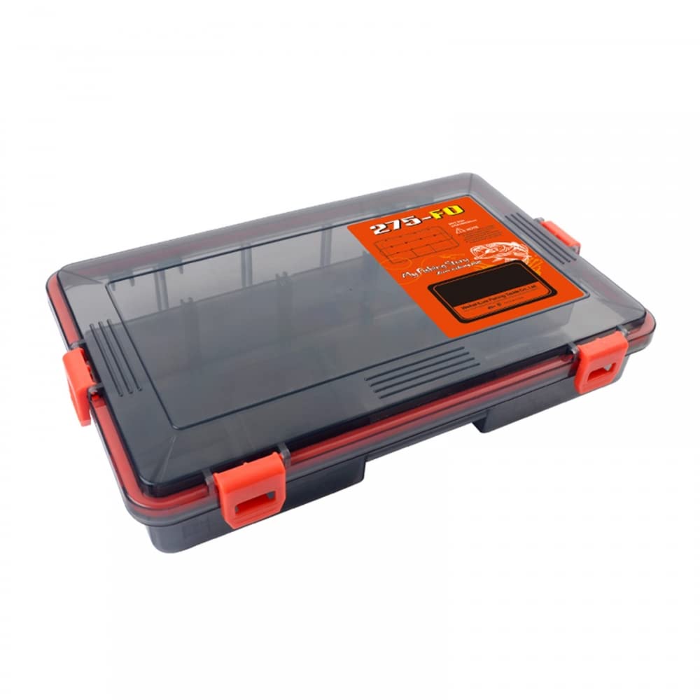 MiOYOOW Tackle Dividers, Lure Tray Detachable Storage Waterproof Box for Holding Bait Hook Fly Fishing Tool Accessory